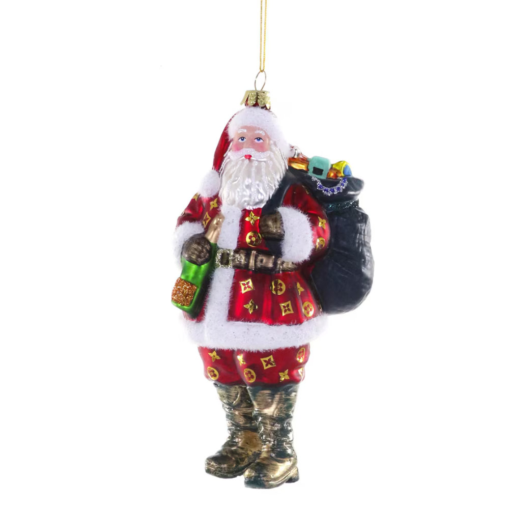 Luxe Santa Decoration