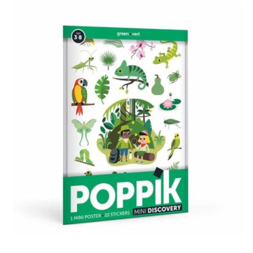 Poppik Mini Jungle Sticker Poster