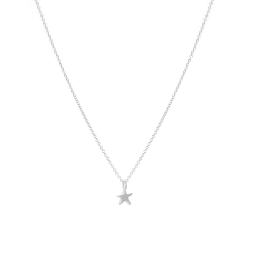 Star Necklace, Silver