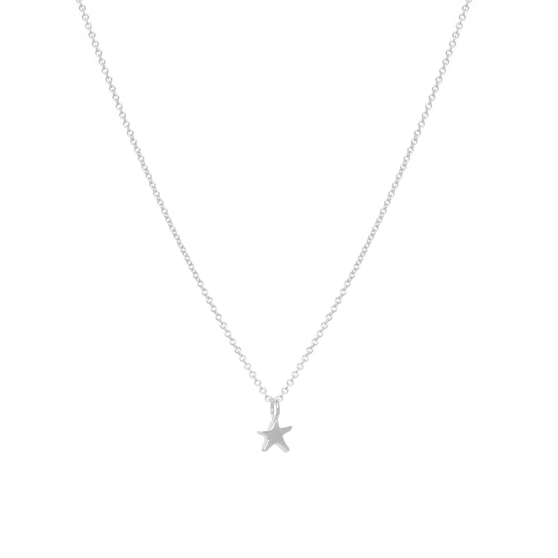 Star Necklace, Silver