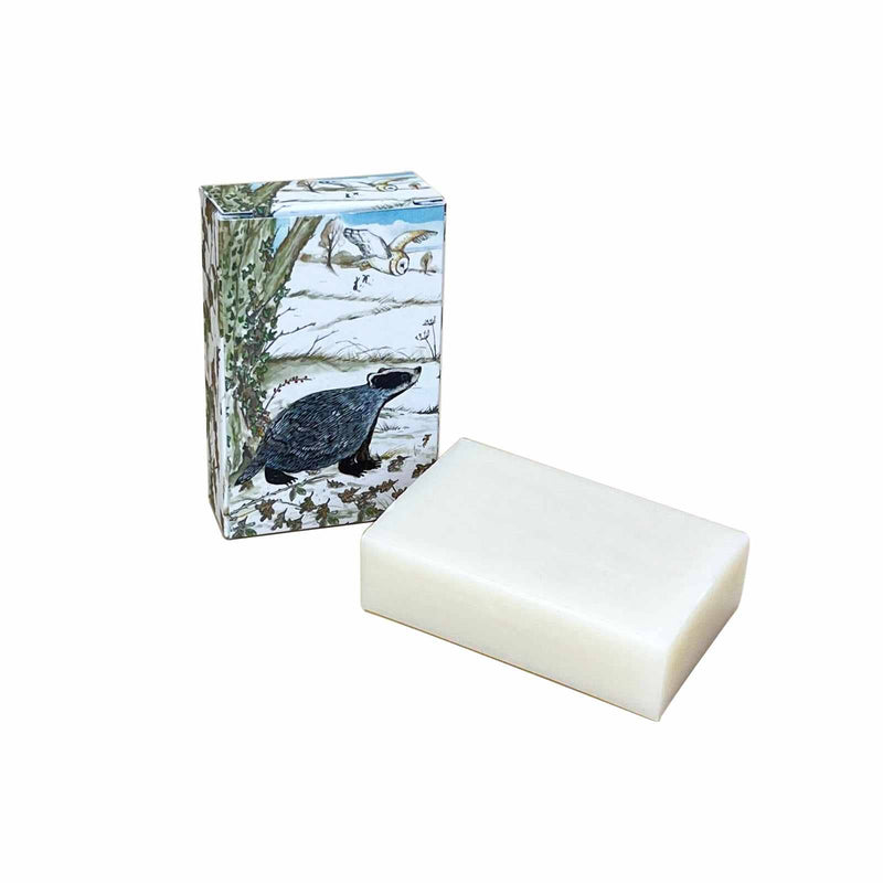 Oakwood & Bergamot Natural Soap - Mr Badger Design