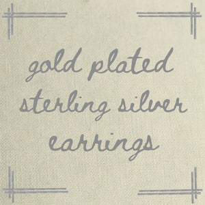 Stacked Opal Stud Earrings