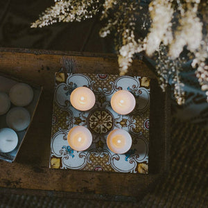 Box of Scented Tealights: Nutmeg‚ Orange and Cinnamon - Winter Cottage Design