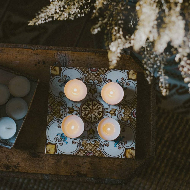 Box of Scented Tealights: Nutmeg‚ Orange and Cinnamon - Winter Cottage Design