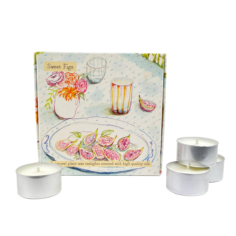 Box of Scented Tealights - Sweet Figs