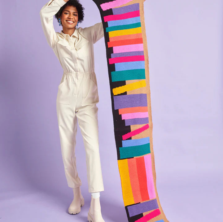 Miss Pom Pom Bookshelf Scarf