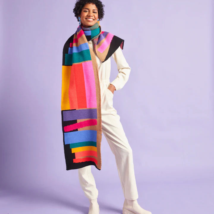 Miss Pom Pom Bookshelf Scarf