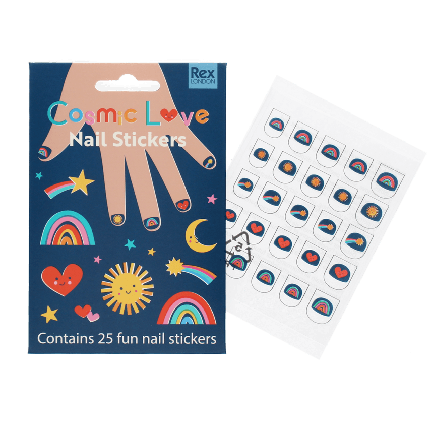 Children's Nail Stickers - Cosmic Love