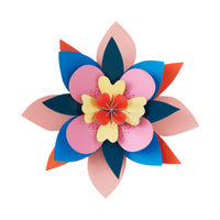 Dragonfruit Punch Flower Wall Art