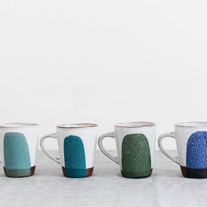 Handmade Contemporary Terracotta Cup | Ocean