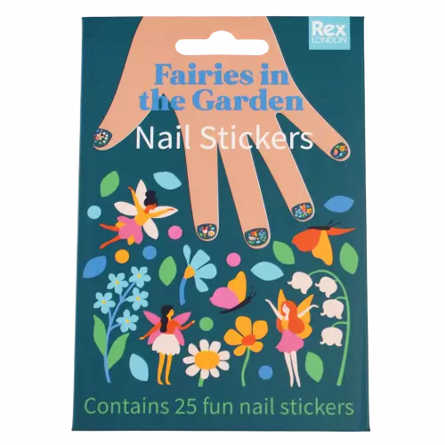 Children's Nail Stickers - Fairies in the garden
