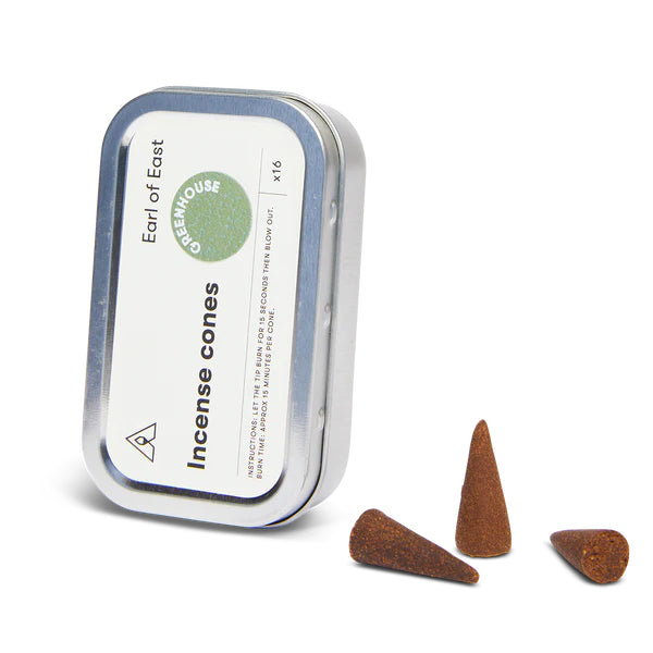 Earl of East - Greenhouse Incense Cones