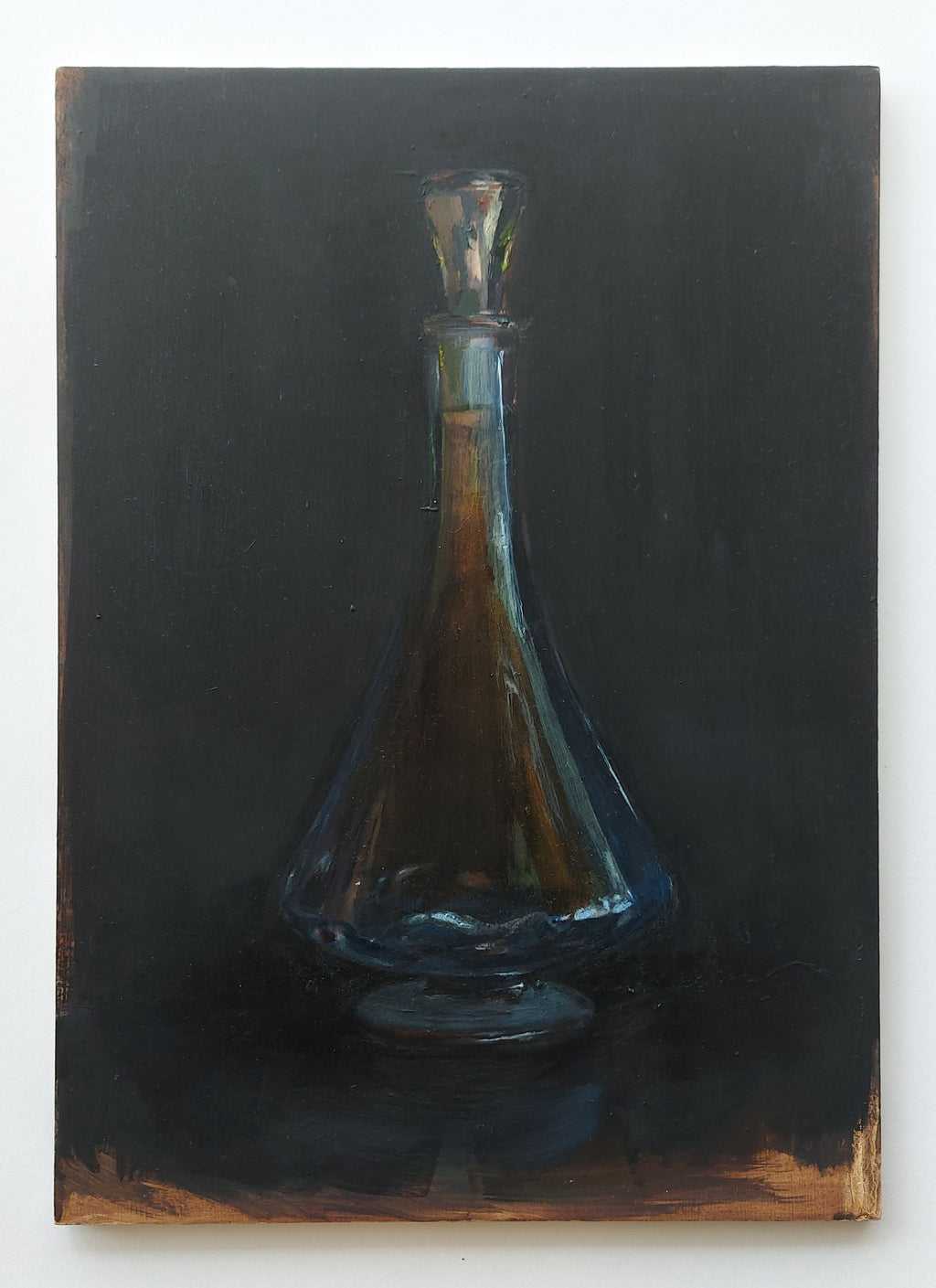 'Vessel' Oil on board, Framed
