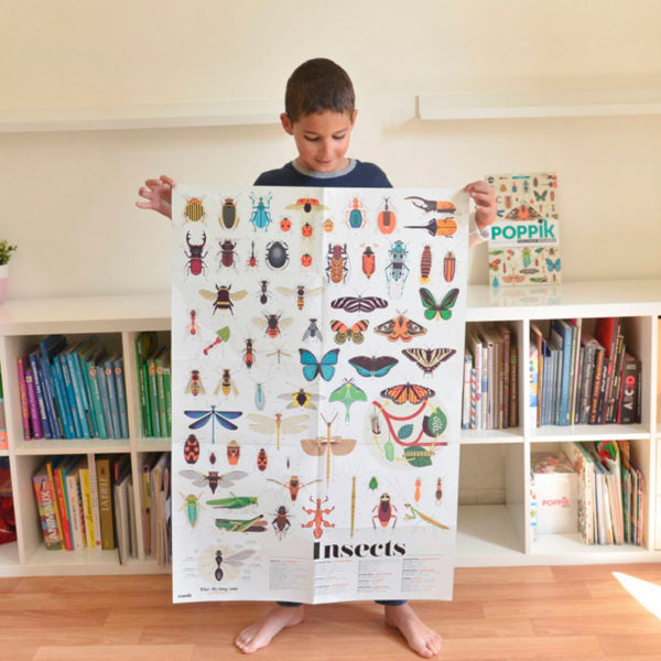Poppik Insects Sticker Poster