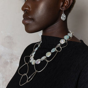 Kimana Drop Earrings in Silver
