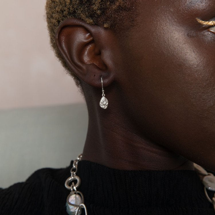 Kimana Drop Earrings in Silver
