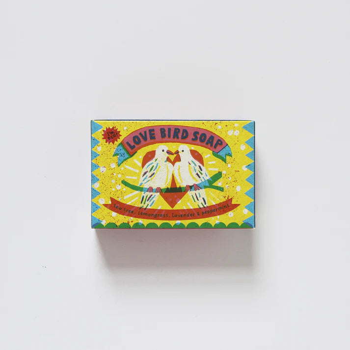 Love Birds Tea Tree, Lemongrass, Lavender & Peppermint Soap Bar