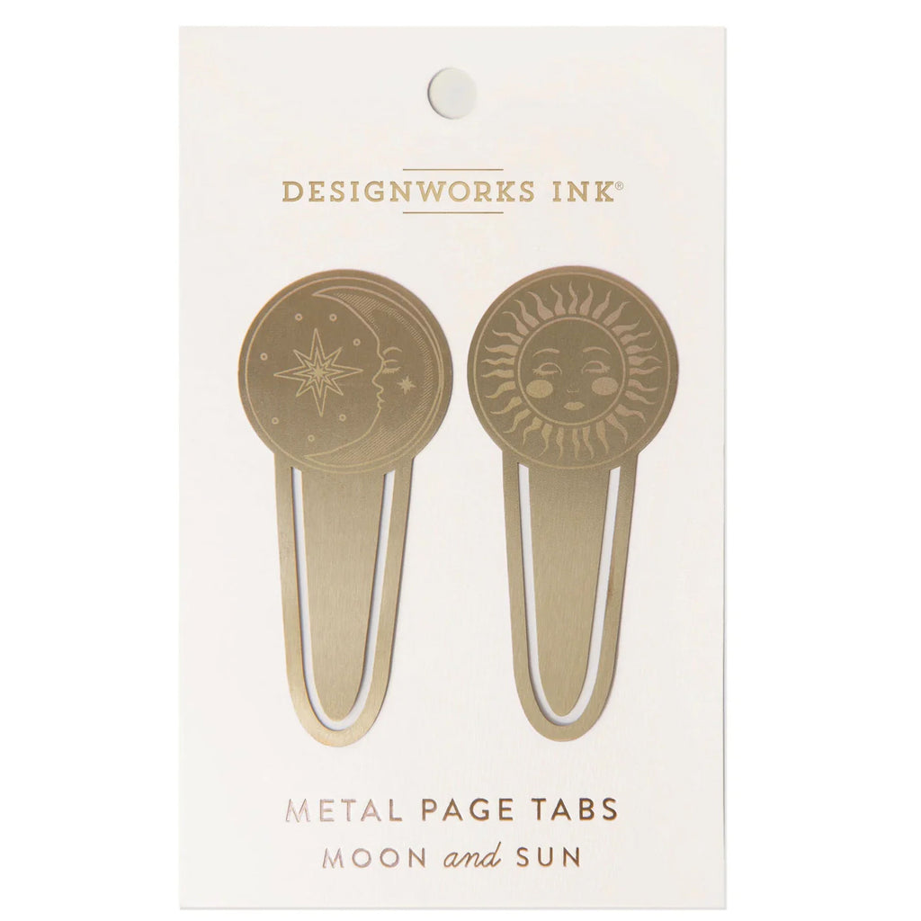 Brass Page Tabs - Celestial