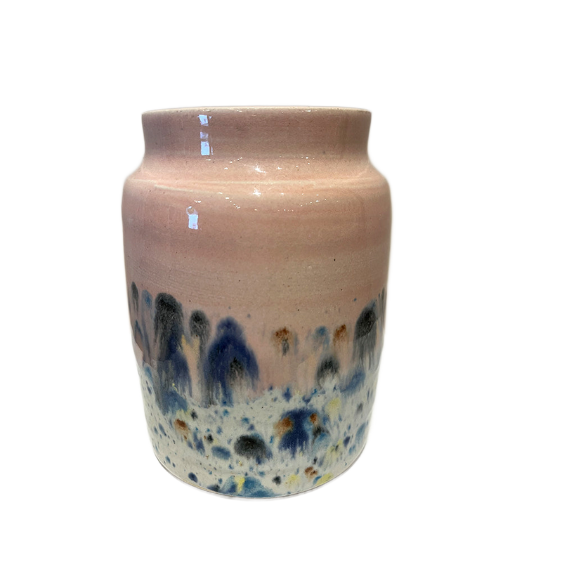 Large Shoreline Vase or Pot