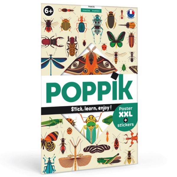 Poppik Insects Sticker Poster