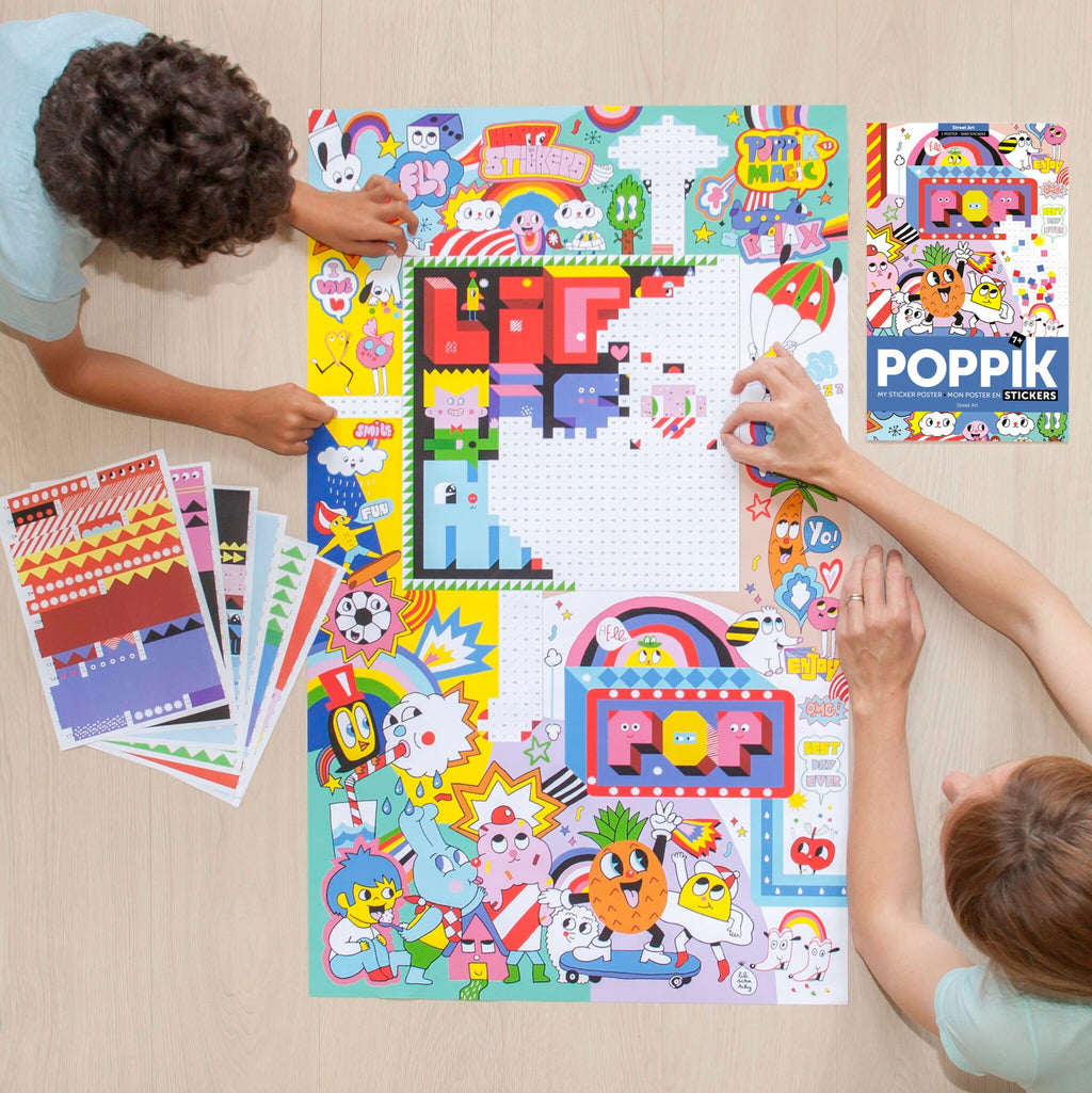 Poppik Sticker Book - Street Art