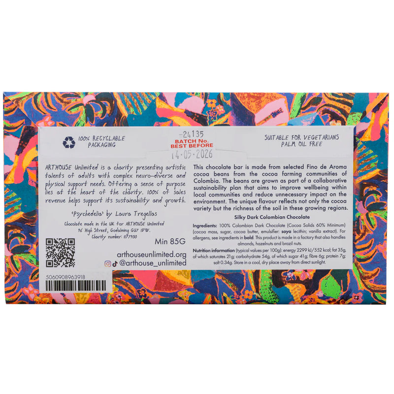 Psychedelia - Silky Dark Colombian Chocolate