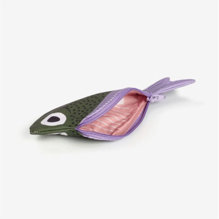Sweeper Purse - Green - Water Resistant