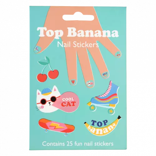 Children's Nail Stickers - Top Banana