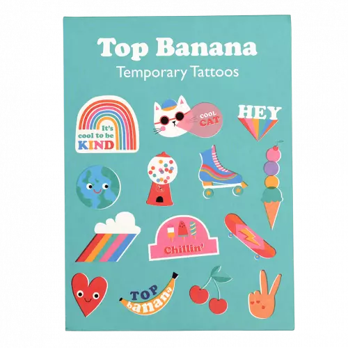 Temporary Tattoos- Top Banana