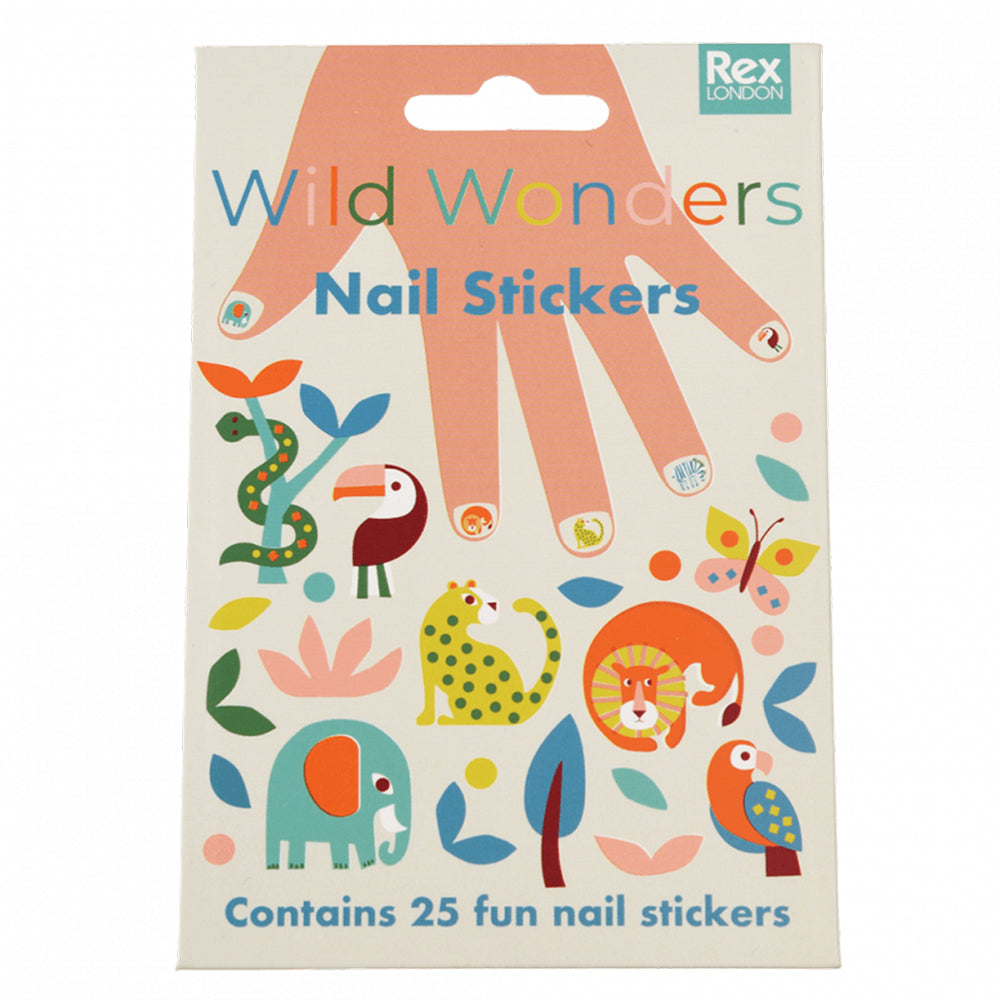 Children's Nail Stickers - Wild Wonders