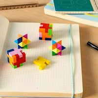 3D Puzzle Erasers (set of 4) - Wild Bear