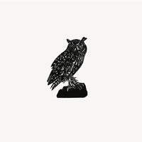 'Owl' Wood Engraving by Fiona Hamilton
