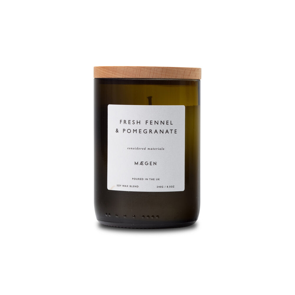 Fennel and Pomegranate Candle