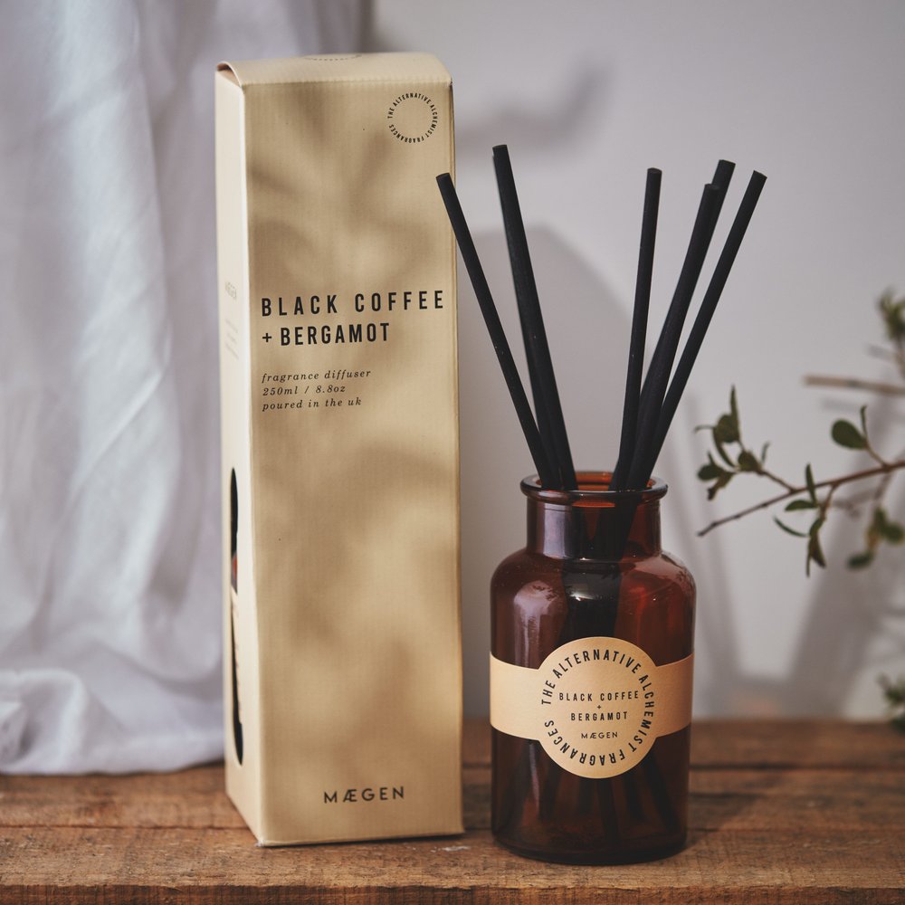Reed Diffuser - Black Coffee & Bergamot