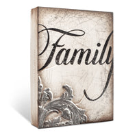 Family T341 - Sid Dickens Memory Block