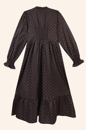 Sierra Dress- Cross Floral Print