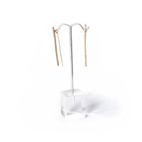 Gold Plated Twig Earrings