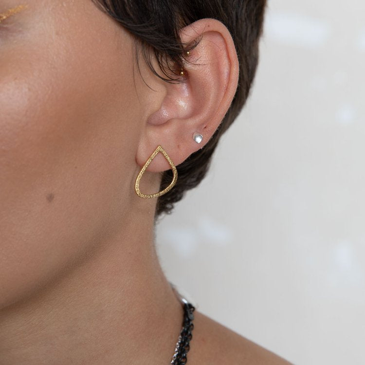 Wing Studs in Gold