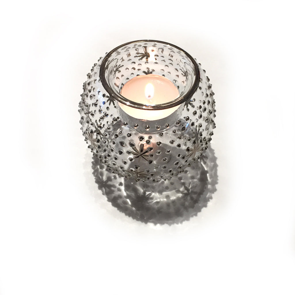 Heaven Votive in Silver