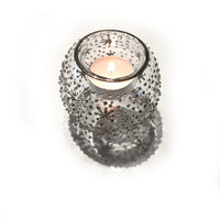 Heaven Votive in Silver