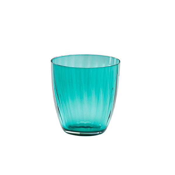 Jazzy Green Water Glass