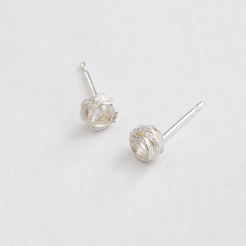 Silver Wrap Studs, Small