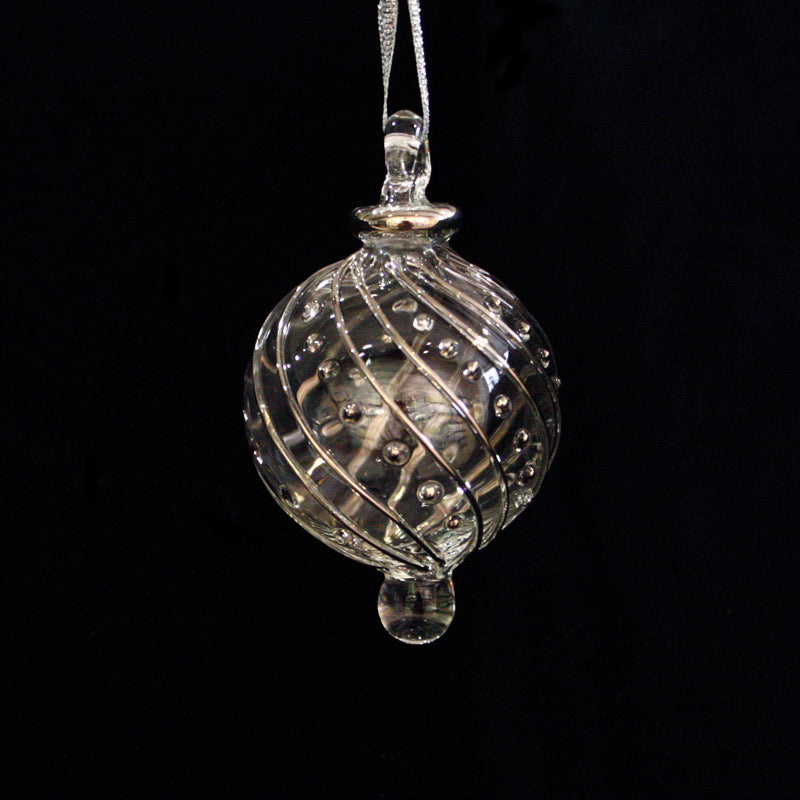 Small Silver Mistral Bauble 