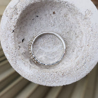 Pebble Ring, Silver