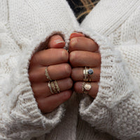 Pebble Ring, Silver