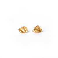 Gold Plated Cast Studs, Medium