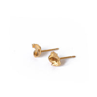 Gold Plated Cast Studs, Medium