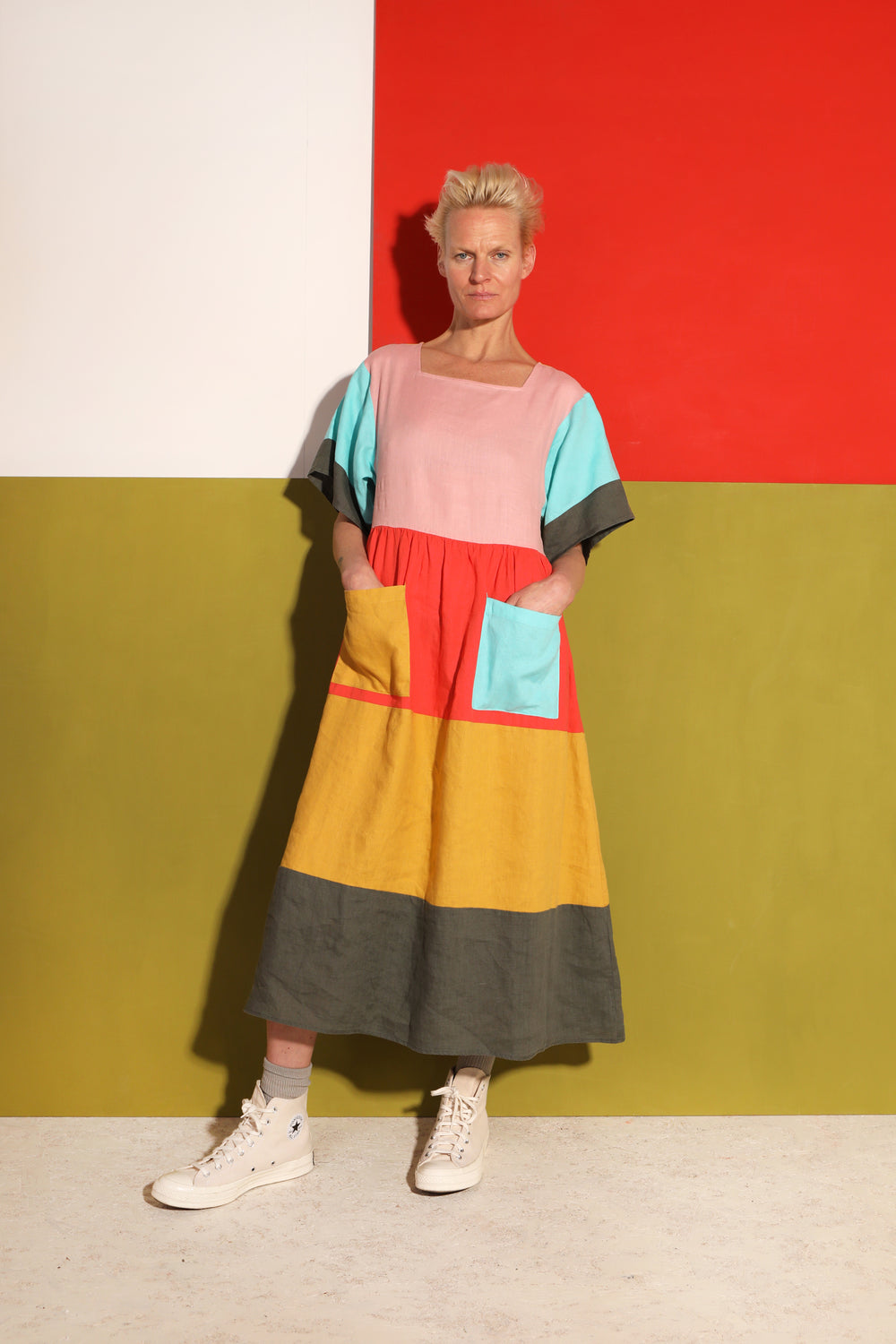 Micah Dress- Multicolour
