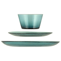 Mineral Blue Handmade Small Glass Bowl