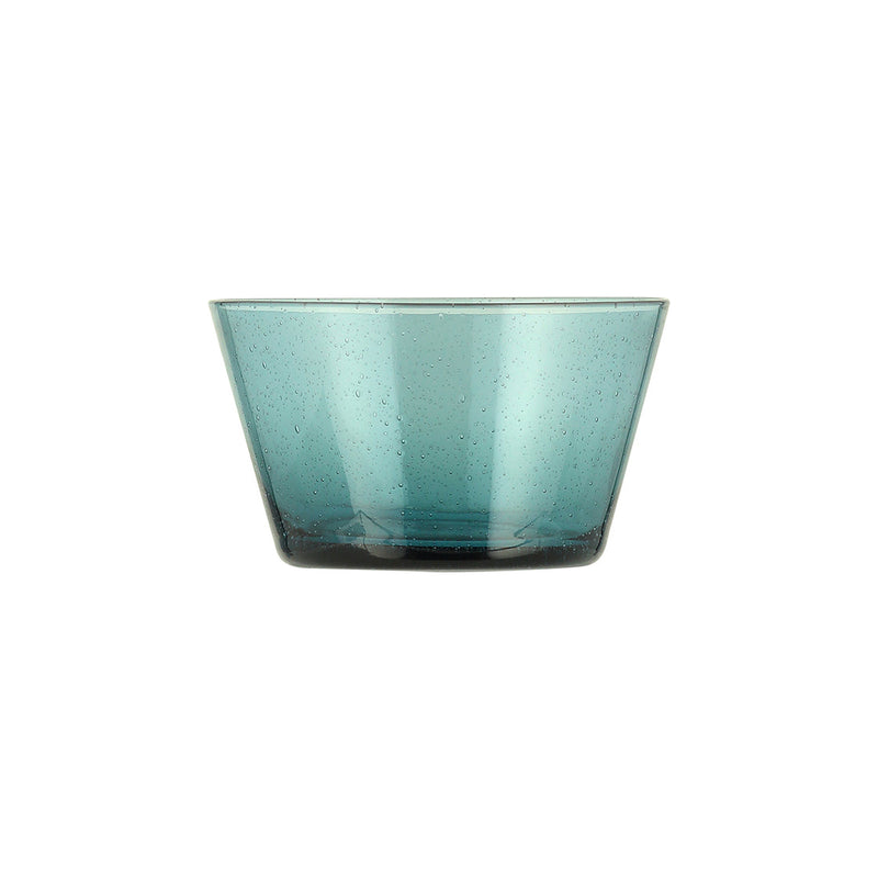 Mineral Blue Handmade Small Glass Bowl